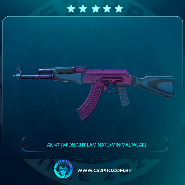 #0506 AK-47 | Midnight Laminate